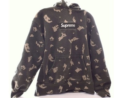Supreme Box Logo Hoodie Sweatshirt Olive Russian Camo Sz MEDIUM | eBay
