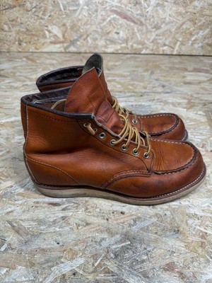 Red Wing Boots Herren UK 7,5 hellbraun Leder 875 klassische Arbeitsschuhe Chukka