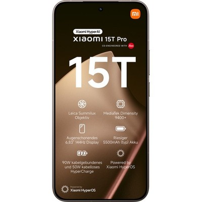 Xiaomi 15T Pro  | 1 TB + 12 GB RAM | 5G | NEU & OVP |  Mocha Gold