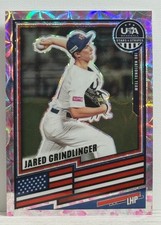 2026 Panini USA Baseball S&S - Jared Grindlinger - #91 Cherry Blossom 3/20