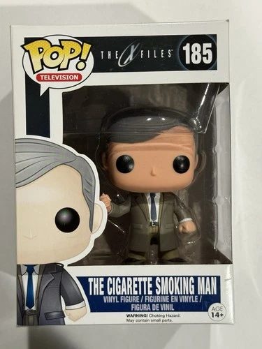 Funko POP! Television X-Files The Smoking Man #185 Vinyl Figure W/ Protector