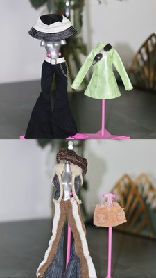 Bratz Flashback Fever Dolls Jade and Fianna Outfits  
