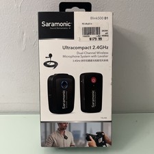 Saramonic Blink500 B1 Ultracompact 2.4GHz Dual Chan Wireless Microphone System