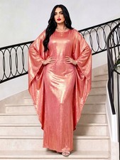 Muslim Women Abaya Long Robes Turkey Kaftan Islamic Evening Cocktail Party Gown