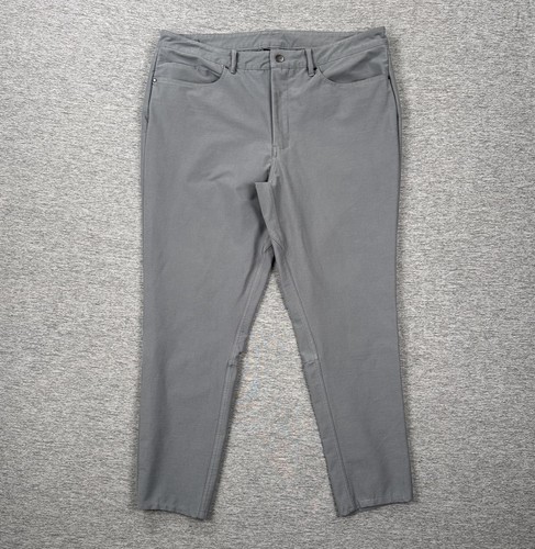 Cuts Clothing Pants Mens 36x27 Gray Icon Canvas Eduratech Classic Outdoor Chino