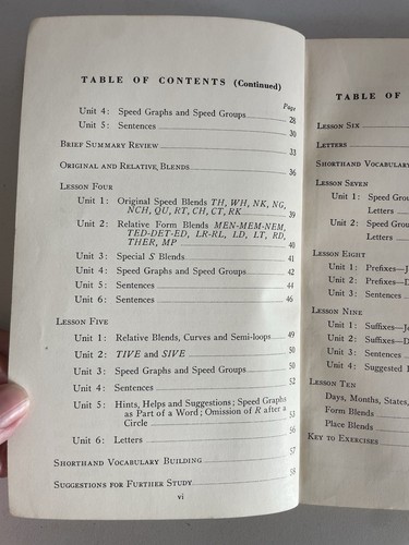 Vintage SHORTHAND FOR ALL John Comstock Evan’s Barnes & Noble 1957 Softcover - Picture 5 of 11