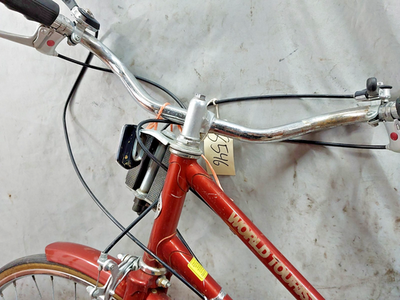 1985 Schwinn World Sport Hybrid Cruiser Bike XX-Small 44cm Red