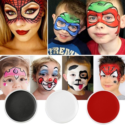 Pittura corpo bambini adulti lavabile vernice viso tema festa trucco gadget divertente - Foto 2 di 25