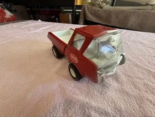 Vintage 1970-73 USA Tonka Toys Red Mini Hot Rod Pickup Truck 