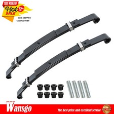 For EZGO TXT 1996-2013 Golf Cart Heavy Duty Rear Leaf Springs Set of 2 NEW