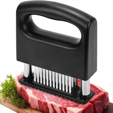 48 Needles Stainless Steel Blade Beef Meat Tenderizer Kitchen Meat Poking Tool