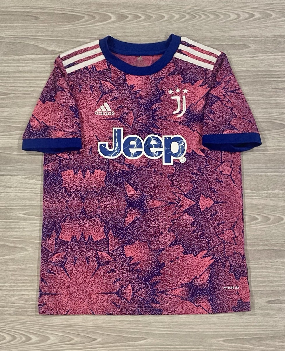 Adidas 2022/23 Juventus Third Soccer Jersey Serie A Pink Youth