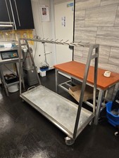 Butchers Stainless Steel Sausage Hanging Rail