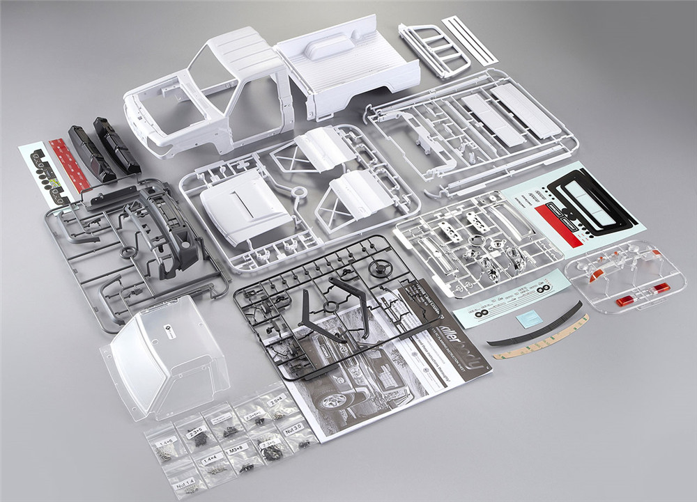 Killerbody KB48601 Toyota Land Cruiser 70 Plastic Kit LC70