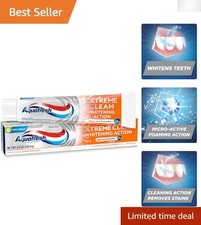 Fluoride Toothpaste - 5.6 oz Extreme Clean Action with Lasting Mint Freshness 1.41 per gallon