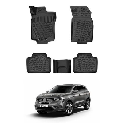 Fußmatten Automatten für Renault Koleos 2016-2026 TPE Allwetter