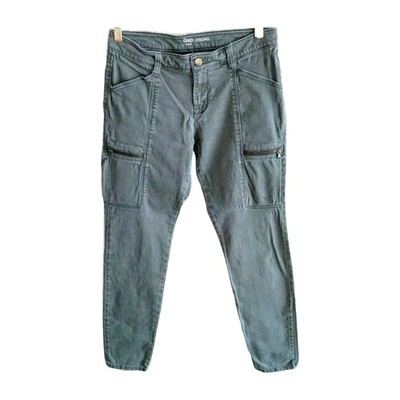 Women's Gap Olive Green Cargo Pocket Jeggings Size 4