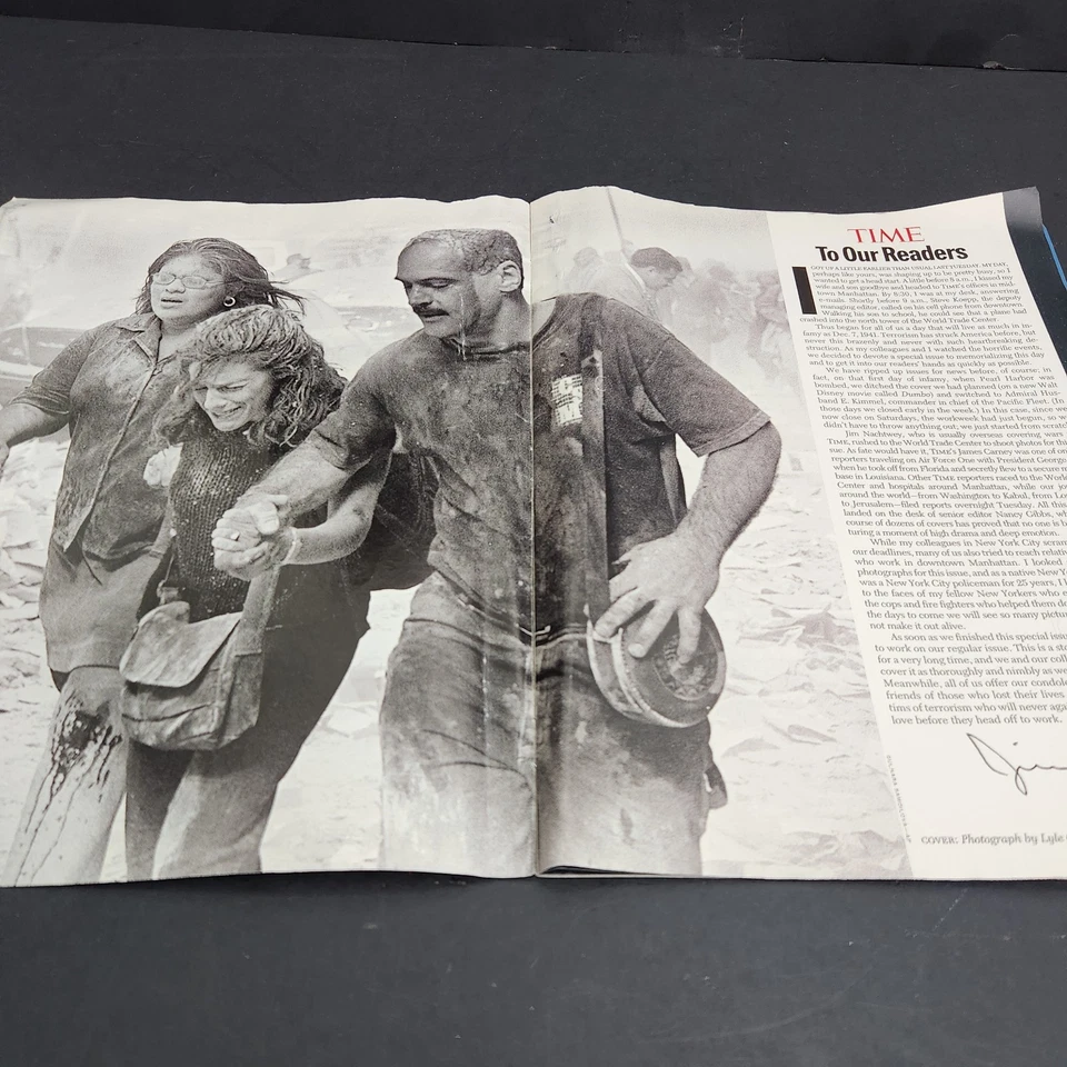 Time Magazine 9/11 September 11 2001 World Trade Center Twin Towers  Issue 911 - Image 4 of 4