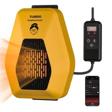 Neighborhood WiFi Dog House Heater 800W, Wall Mount, 10ft Anti Bite Cord, Wat...