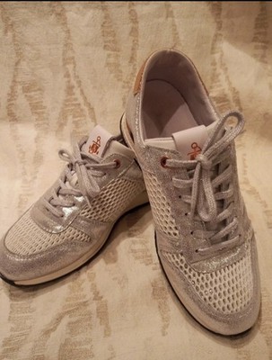 Damen Sneaker Weiß/Bronze/Silber Neu Gr.39 v. Sommerkind