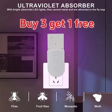 Flying Insect Trap, Fly Trap + Refill Cartridge Pack(1 Device + 5 Refills)