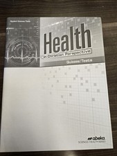Abeka Health In Christian Perspective Quizzes...