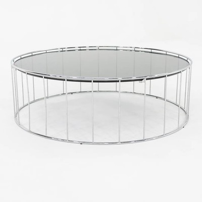 2020s Rodolfo Dordoni for Minotti Caulfield Glass Coffee Table w