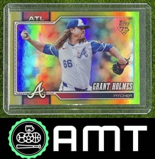 Grant Holmes 2026 Topps Yellow Rainbow Foil 213/399 Atlanta Braves #182