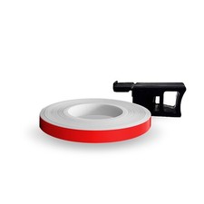 Wheel Stripes per Cerchi Moto Race Rosso 7 mm x 7 mt con Applicatore