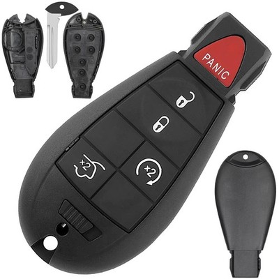 4 Tasten Schlüssel Gehäuse für Chrysler 300C, Pentastar, Town & Country, Voyager