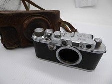 Leitz Leica III Chrome Body 1935 155932 serial number working + case