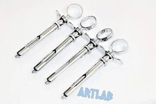 4 PREMIUM DENTAL SYRINGE 1.8mL ANESTHETIC ONE RING SURGICAL DENTAL INSTRUMENTS