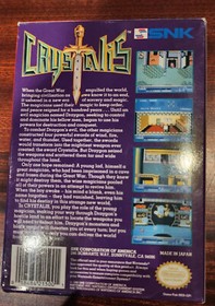 NES Crystalis - Nintendo Entertainment System - 1987 - CIB
