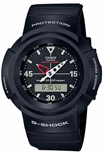 CASIO Watch G-SHOCK AW-500E-1EJF Men's Black Analog Digital CASIO Watch G-SHOCK AW-500E-1EJF Men's Black Analog Digital