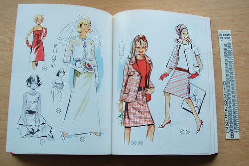 LA COUPE D OR LUTTERLOH 362 Modèles et patrons de couture vers 1965 avec règle - Photo 4/4