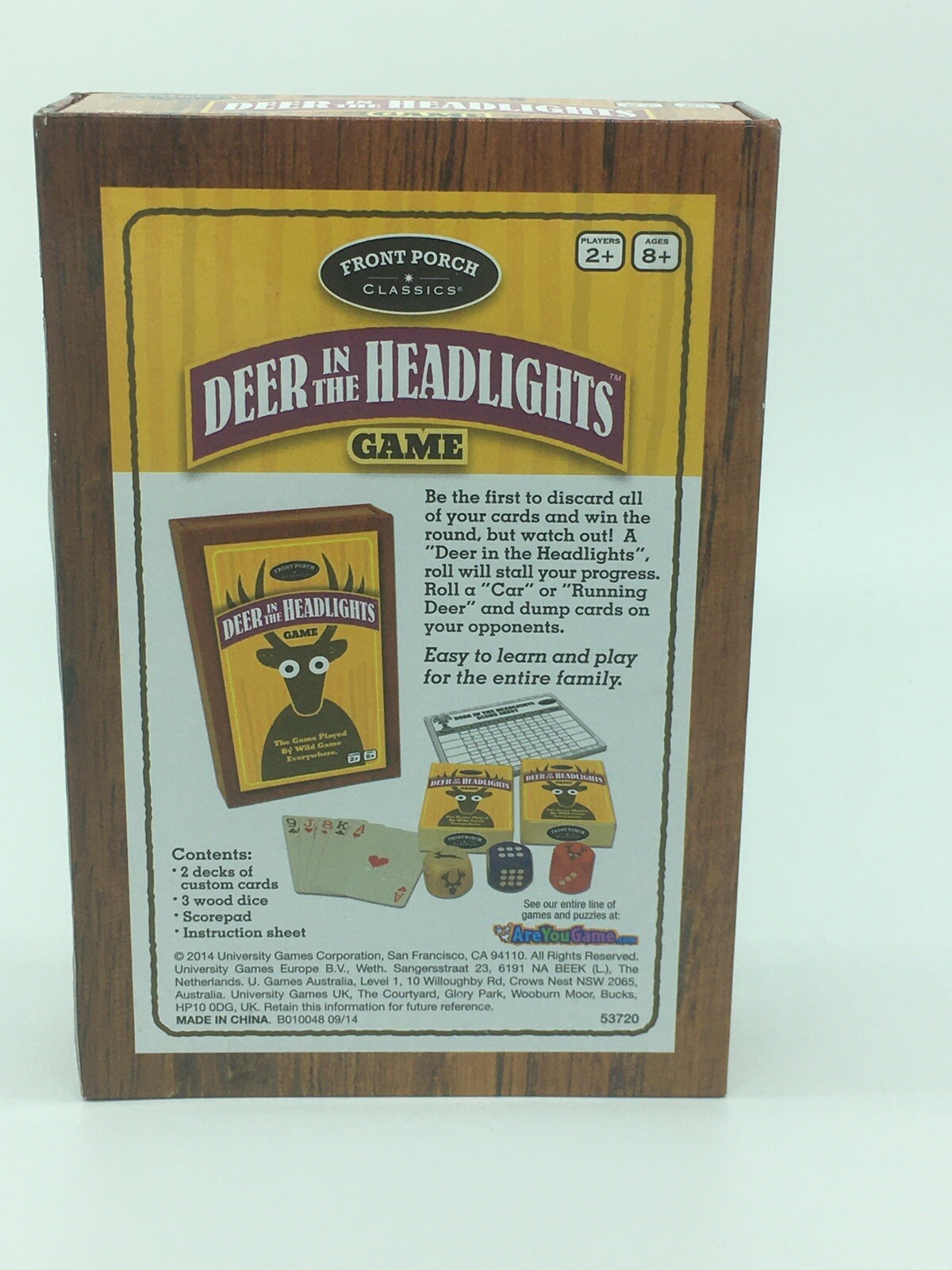 DEER IN THE HEADLIGHTS CARD GAME, NEW IN FACTORY SEALED BOX | eBay