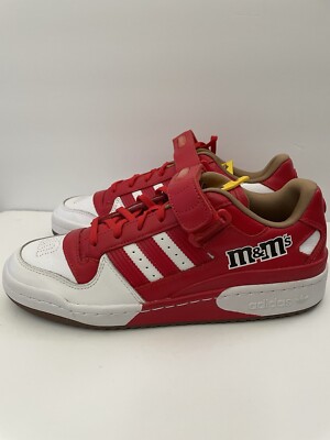 Adidas Forum 84 Low x M&M's Red White Men Size 7.5/Women Size 8.5