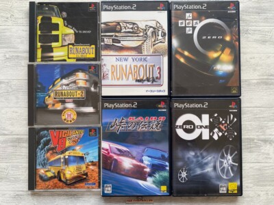 SONY PS 1  2 Runabout 1 2 3 Vigilante 8 Touge no Densetsu Shutokou Battle 0 & 01