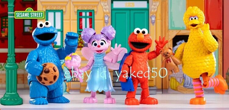 ELMO Sesame Street Model Kits Action Figure 5-6 ELMO Sesame Street Model Kits Action Figure 5-6