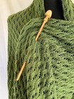Ob.D. Handmade, Hand Knit Zig-Zag Lace & Bobbles Stole/Light Wrap — photo 8
