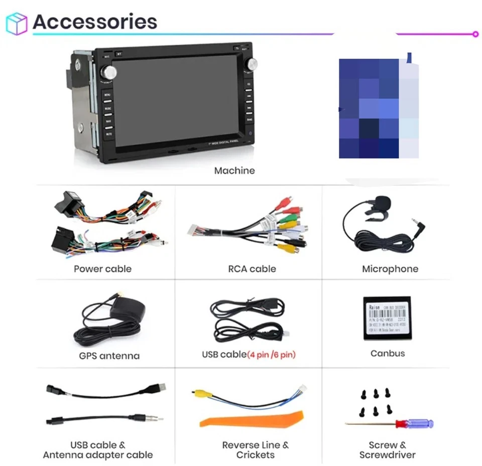 RADIO 2 DIN ANDROID PARA VOLKSWAGEN POLO PASSAT GOLF 4 POLO NAVI USB CARPLAY - Imagen 4 de 4