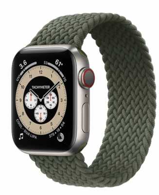 Apple Watch geflochtene SOLO Schleife für Series SE 6 / 5 / 4 /  38-40mm