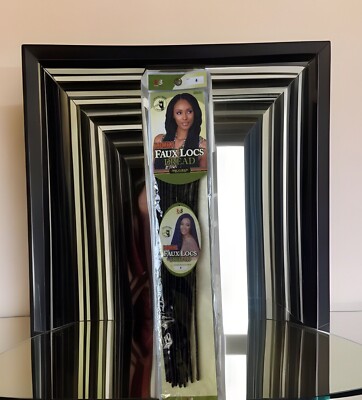 SENEGAL FAUX LOCS DREAD 20'' (4 Med Brown) - Synthetic Crochet Interlocking Braid