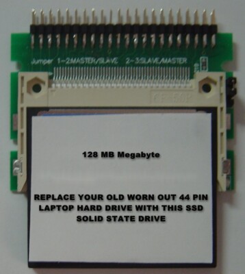 128MB SSD Replace Worn Out Old 2.5'' IDE Laptop Drives with SSD 44PIN CF Drive