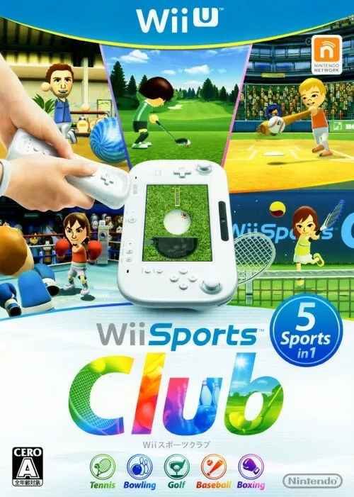 Nintendo Wii U Wii Sports Club Japan Import JP