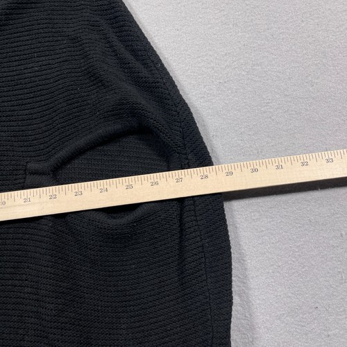 The Limited Strickjacke Damen groß schwarz vorne offen Zopfmuster Fledermausärmel neu mit Etikett - Bild 3 von 9