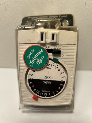 Vintage Ingraham Timer 24 Hr. Automatic Model 12-010 NOS