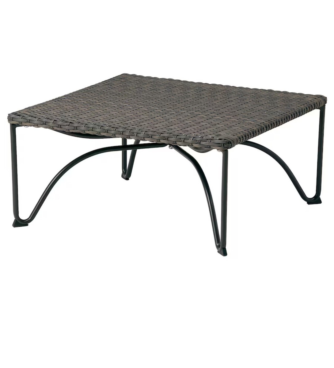 IKEA JUTHOLMEN Stool, outdoor, dark gray-brown , 004.691.15
