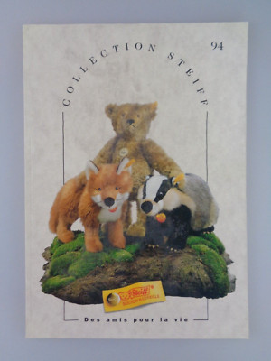 Steiff Katalog - Collection Steiff - Des amis pour la vie - 1994 (6154)