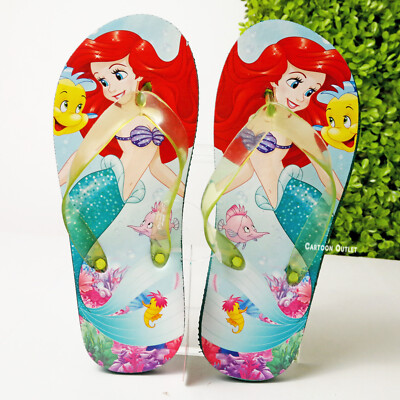 Little Mermaid Womens Disney Flip Flops Girls' The Little Mermaid - Main Image
